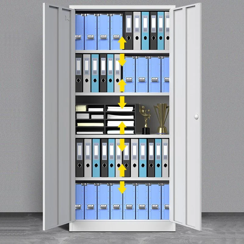 Classeur de loisirs classeur vertical en métal pour la maison et le bureau Clearhalo