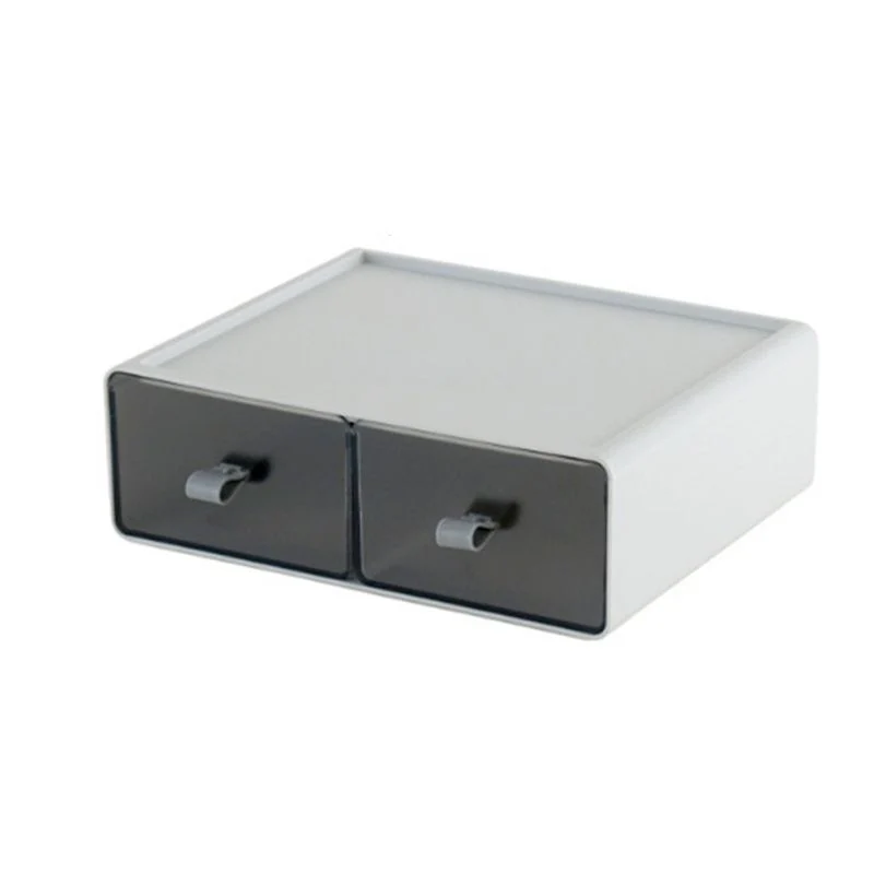 Classeur moderne en acrylique avec tiroirs pour bureau Clearhalo