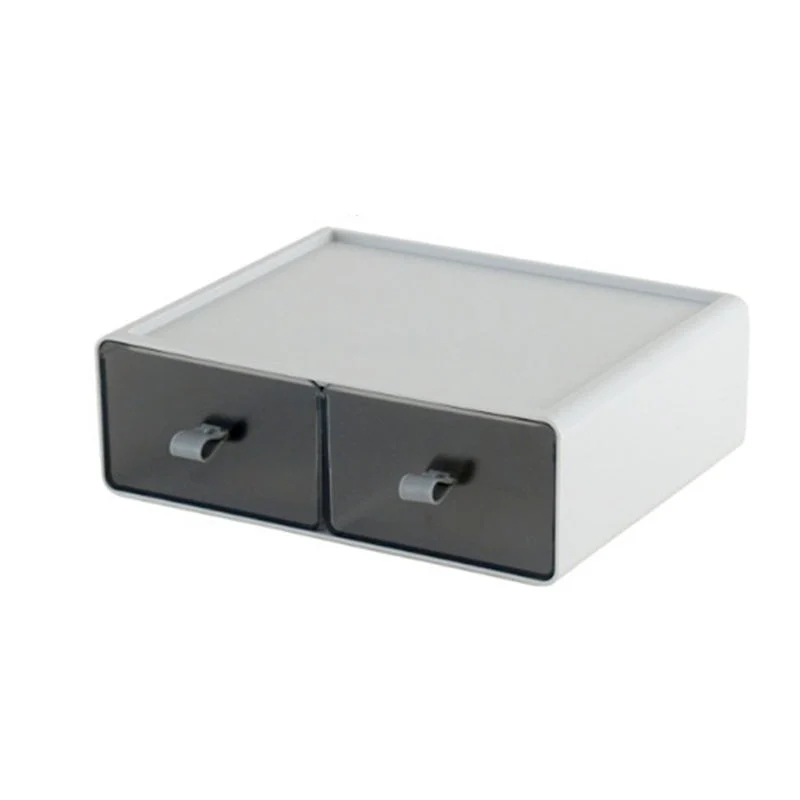 Classeur moderne en acrylique avec tiroirs pour bureau Clearhalo
