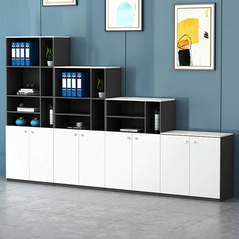 Classeur moderne en bois vertical pour maison ou bureau, étagères de rangement, classeur Clearhalo
