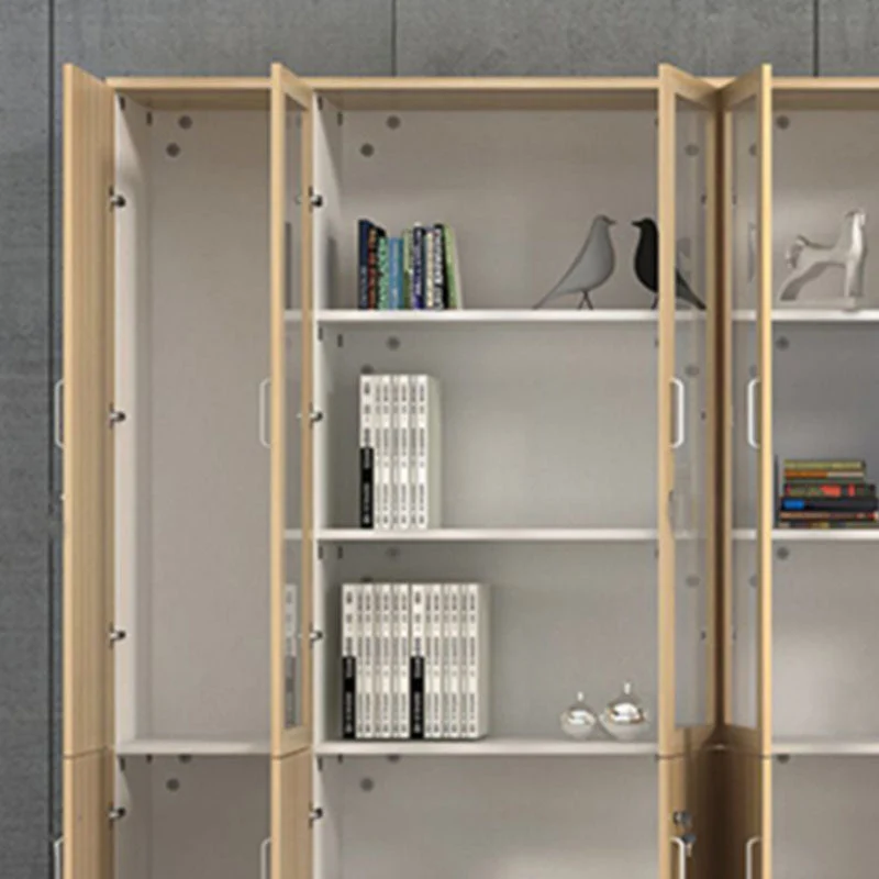 Classeur moderne médiéval avec cadre en bois, classeur vertical de rangement Clearhalo