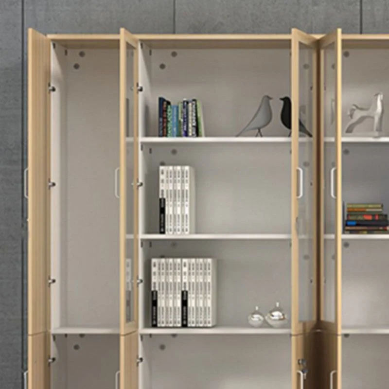 Classeur moderne médiéval avec cadre en bois, classeur vertical de rangement Clearhalo