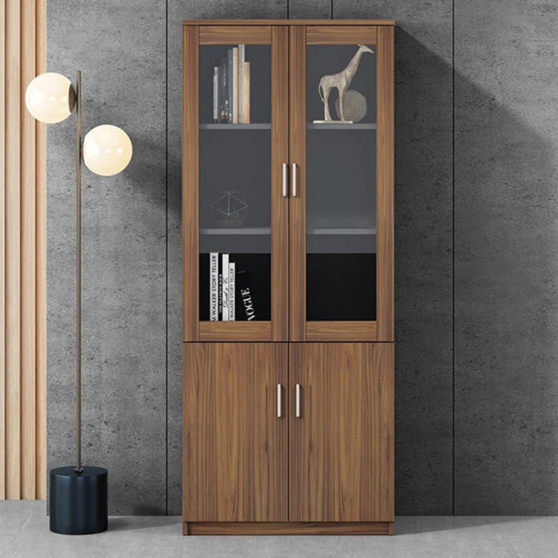 Classeur moderne médiéval à cadre en bois, classeur vertical pour le bureau Clearhalo