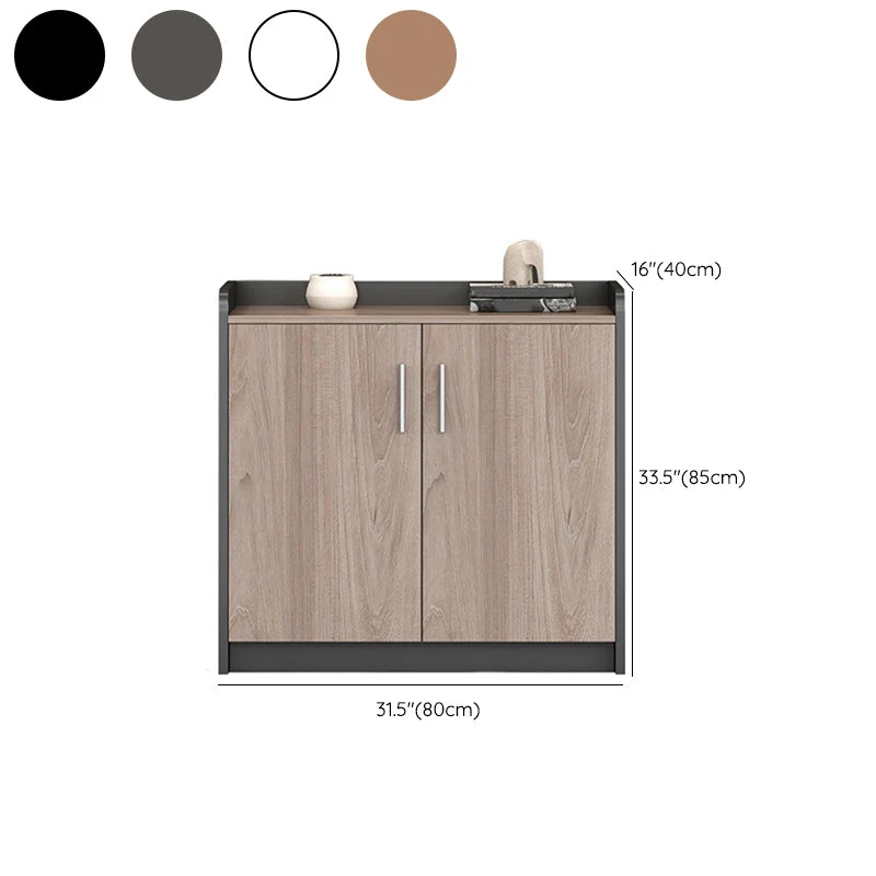 Classeur moderne médiéval classeur de stockage à cadre en bois Clearhalo