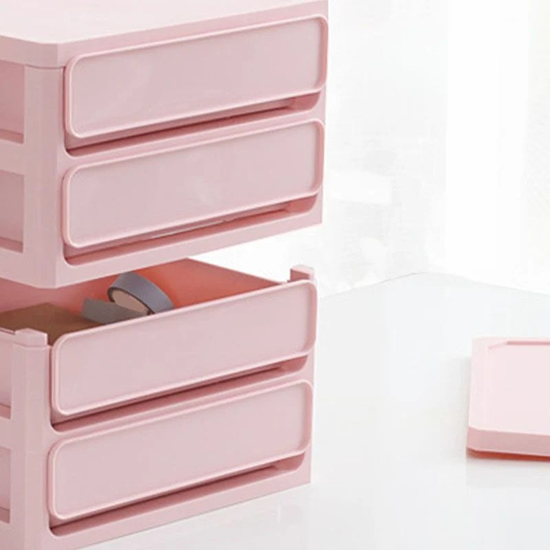 Classeur moderne en plastique avec tiroirs pour la maison ou le bureau Clearhalo