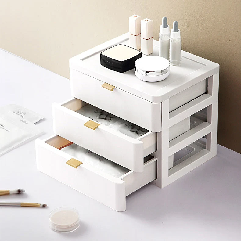 Classeur moderne en plastique de couleur unie pour bureau à domicile Clearhalo