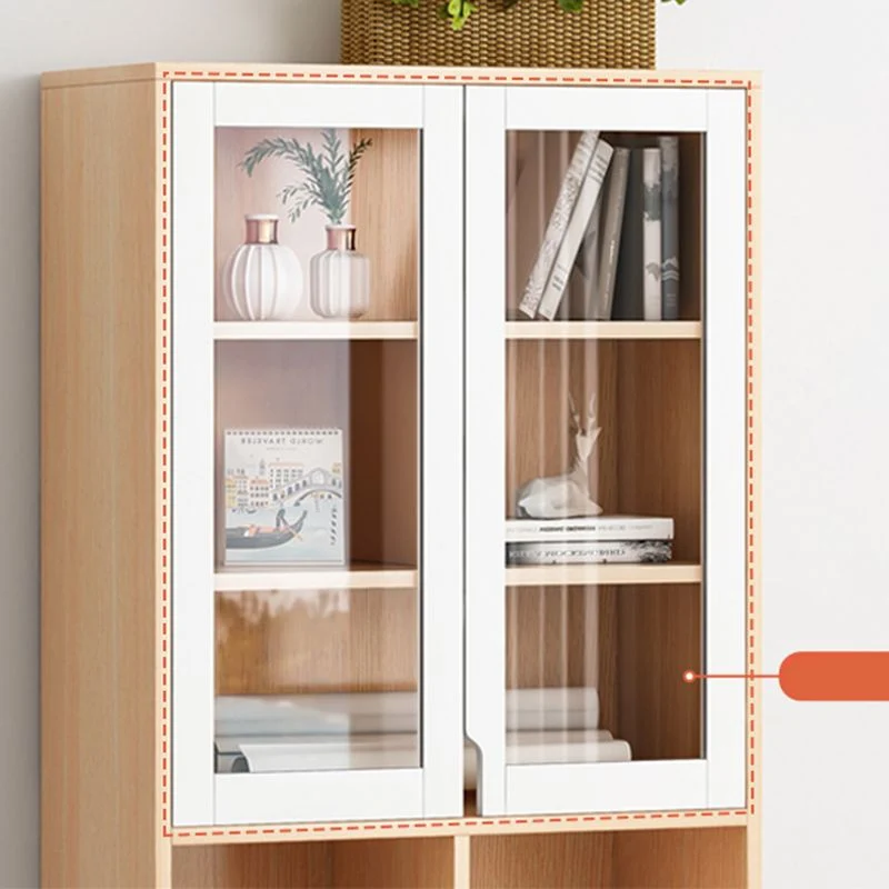 Classeur moderne étagères de rangement classeur moderne en bois Clearhalo