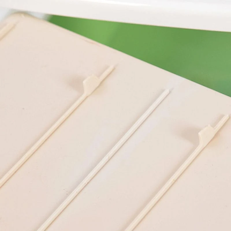 Classeur moderne de tiroirs en plastique d'armoire pour le bureau à domicile Clearhalo