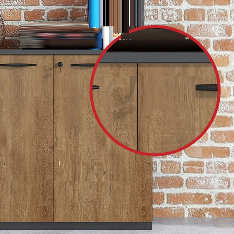 Classeur moderne à tiroirs verrouillables en bois massif, classeur pour la maison et le bureau Clearhalo