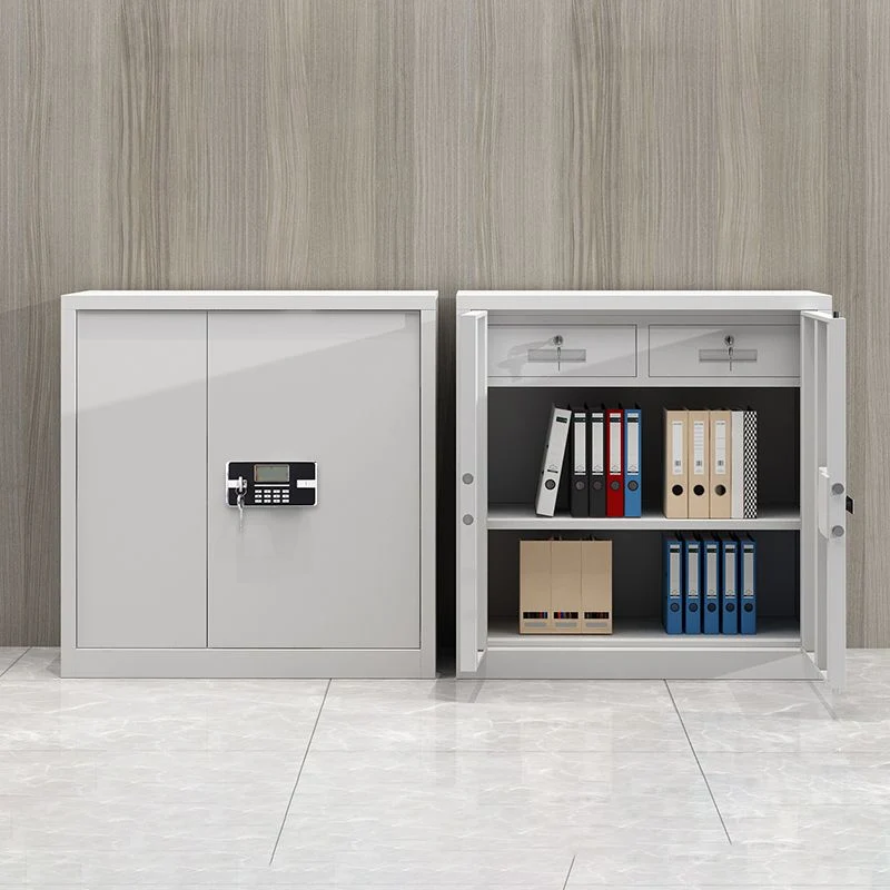 Classeur en métal Classeur contemporain avec serrure et rangement Clearhalo