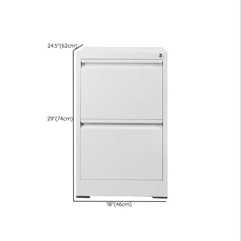 Classeur en métal de classeur de style contemporain pour le bureau à domicile Clearhalo