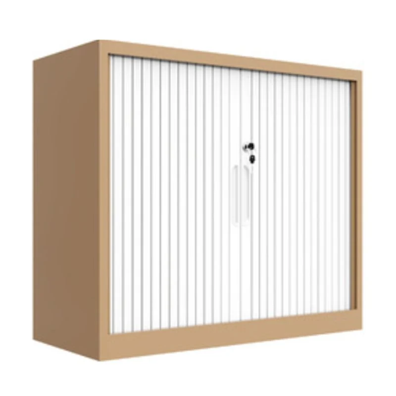 Classeur en métal verrouillable classeur moderne latéral avec étagères de rangement Clearhalo