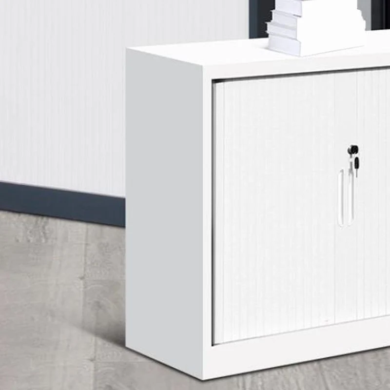 Classeur en métal verrouillable classeur moderne latéral avec étagères de rangement Clearhalo