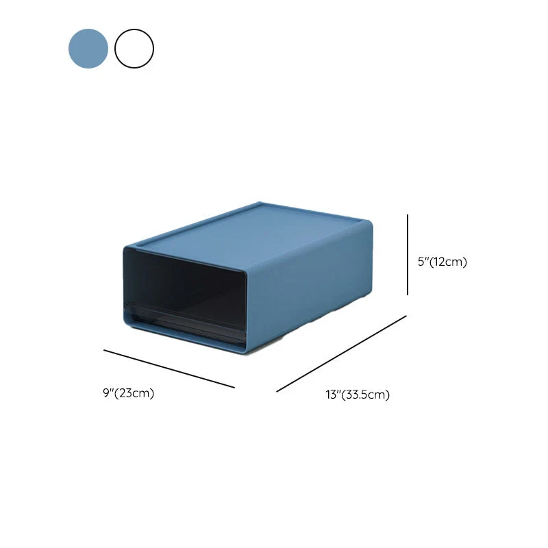Classeur en plastique moderne de classeur de couleur unie pour le bureau à domicile Clearhalo