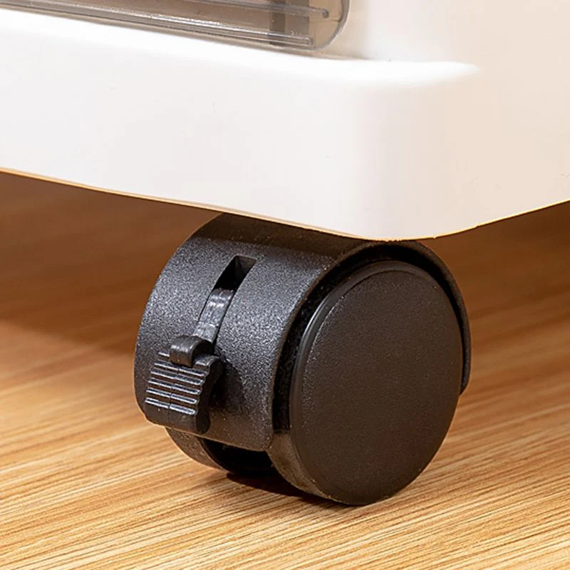 Classeur en plastique moderne à tiroirs, classeur de rangement pour le bureau Clearhalo