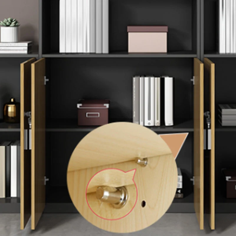 Classeur de rangement contemporain à cadre en bois Clearhalo