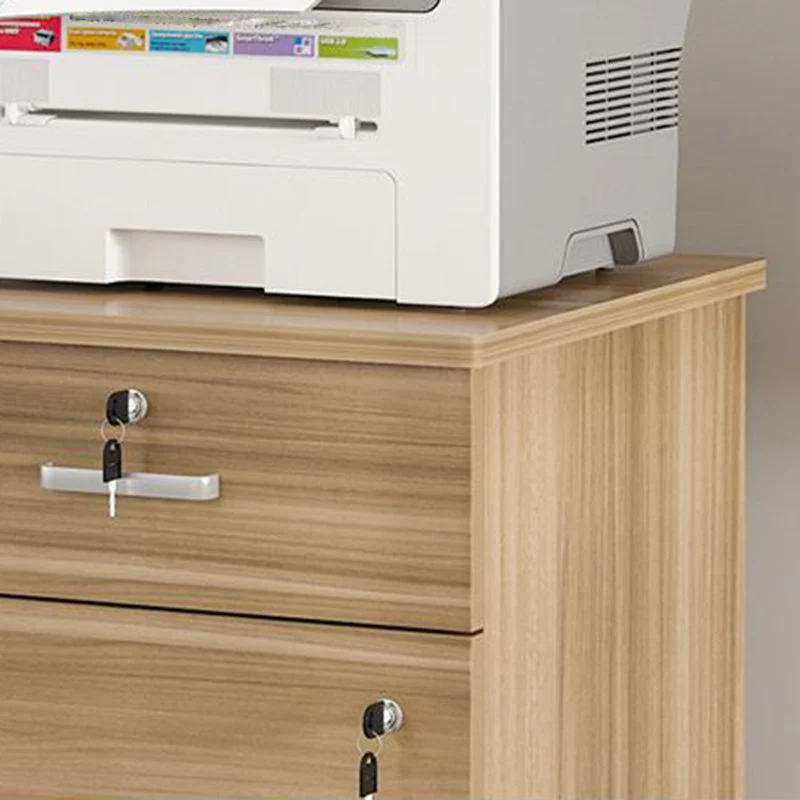 Classeur de rangement à tiroirs en bois traditionnel avec étagères Clearhalo