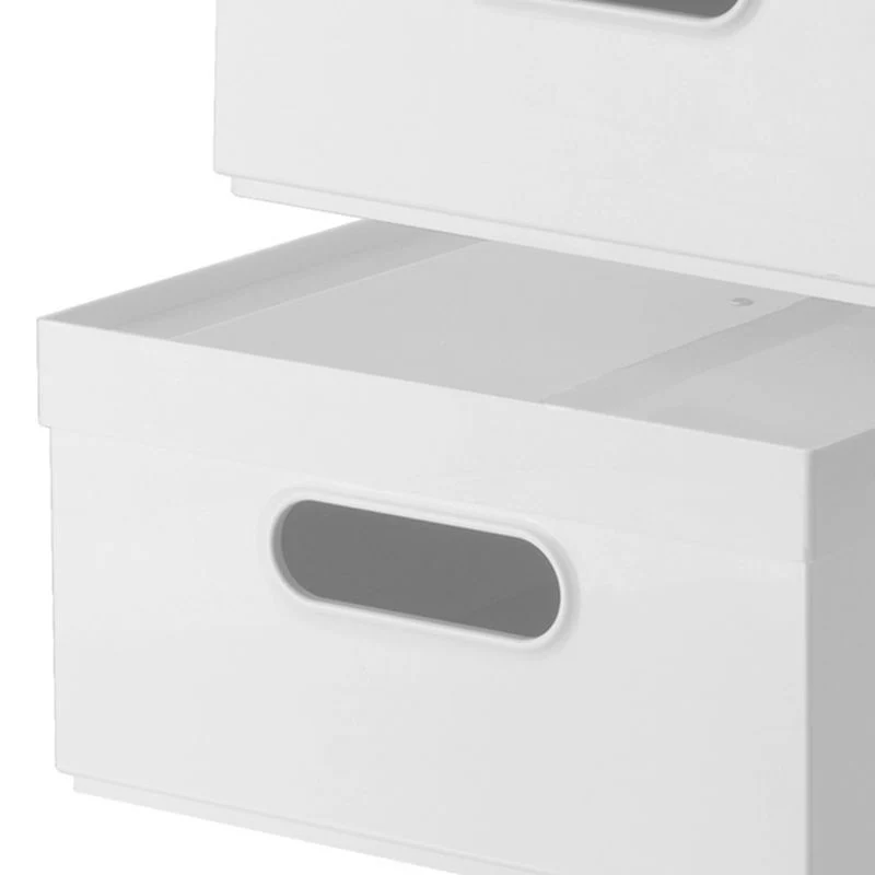 Classeur simple à roulettes de couleur unie, classeur détaillé pour la maison ou le bureau Clearhalo
