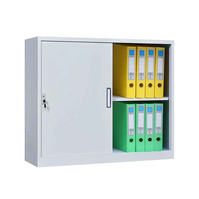Classeur de stockage contemporain à cadre métallique, classeur vertical Clearhalo