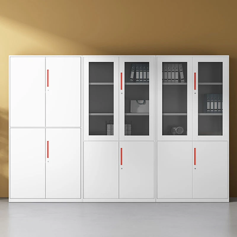 Classeur de stockage en métal étagères contemporaines verrouillant le classeur Clearhalo