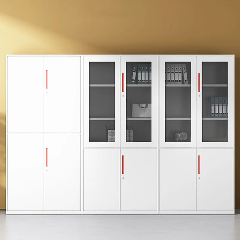 Classeur de stockage en métal étagères contemporaines verrouillant le classeur Clearhalo