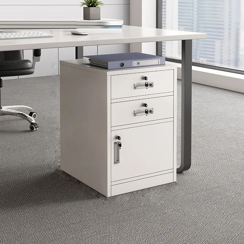 Classeur de stockage de tiroirs de verrouillage en acier de Cabinet moderne pour le bureau Clearhalo