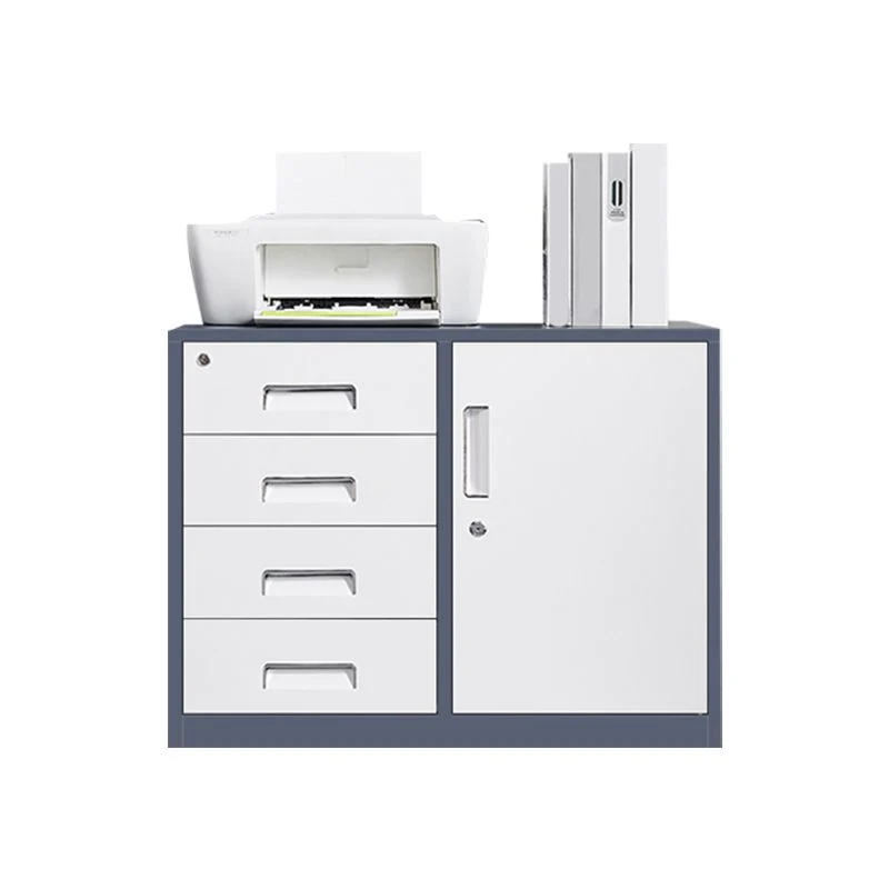 Classeur de style moderne, classeur à cadre métallique, classeur de stockage à serrure Clearhalo