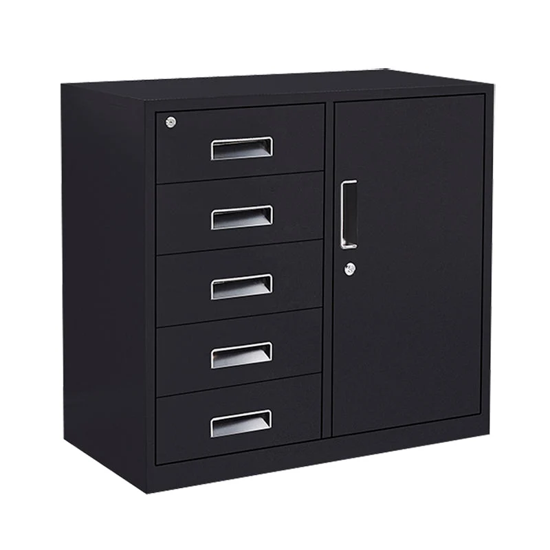 Classeur de style moderne, classeur à cadre métallique, classeur de stockage à serrure Clearhalo