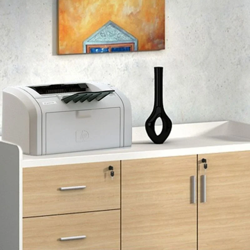 Classeur de style moderne, classeur latéral de stockage à cadre en bois Clearhalo