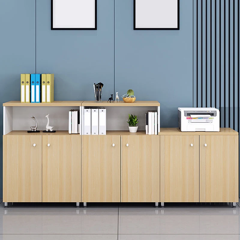 Classeur de style nordique, cadre en bois massif, classeur vertical Clearhalo
