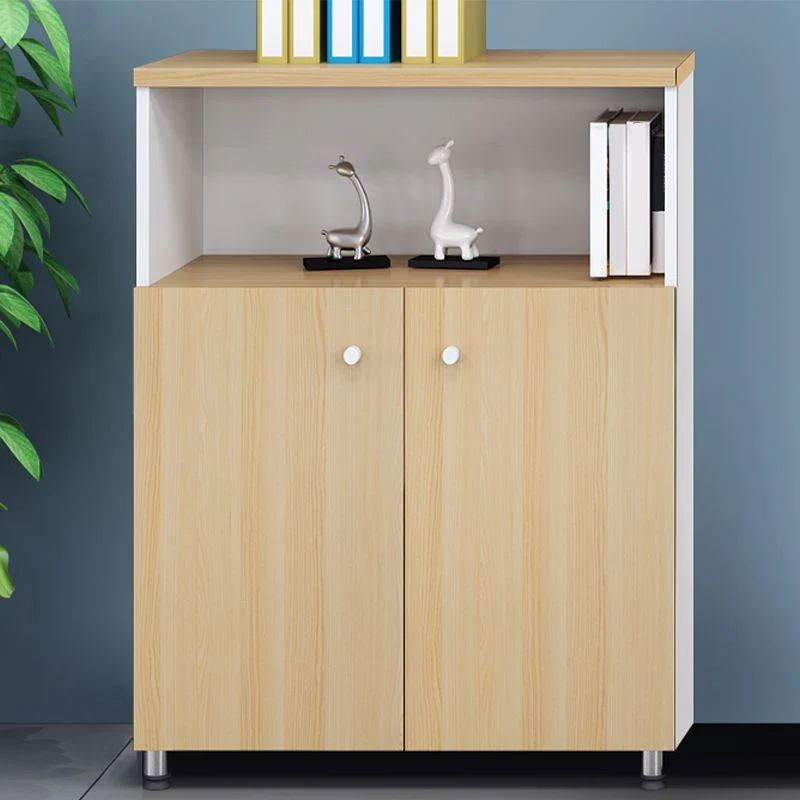 Classeur de style nordique, cadre en bois massif, classeur vertical Clearhalo