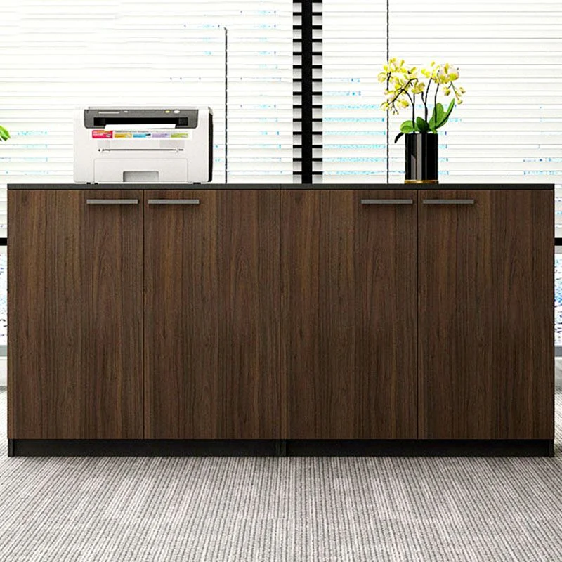 Classeur de style nordique, classeur latéral à cadre en bois Clearhalo