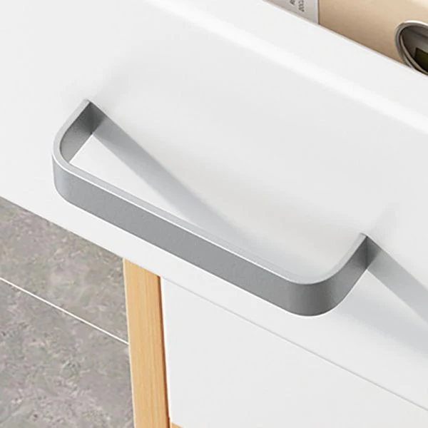 Classeur de Style nordique, tiroirs en bloc de couleur, classeur en bois pour le bureau et la maison Clearhalo