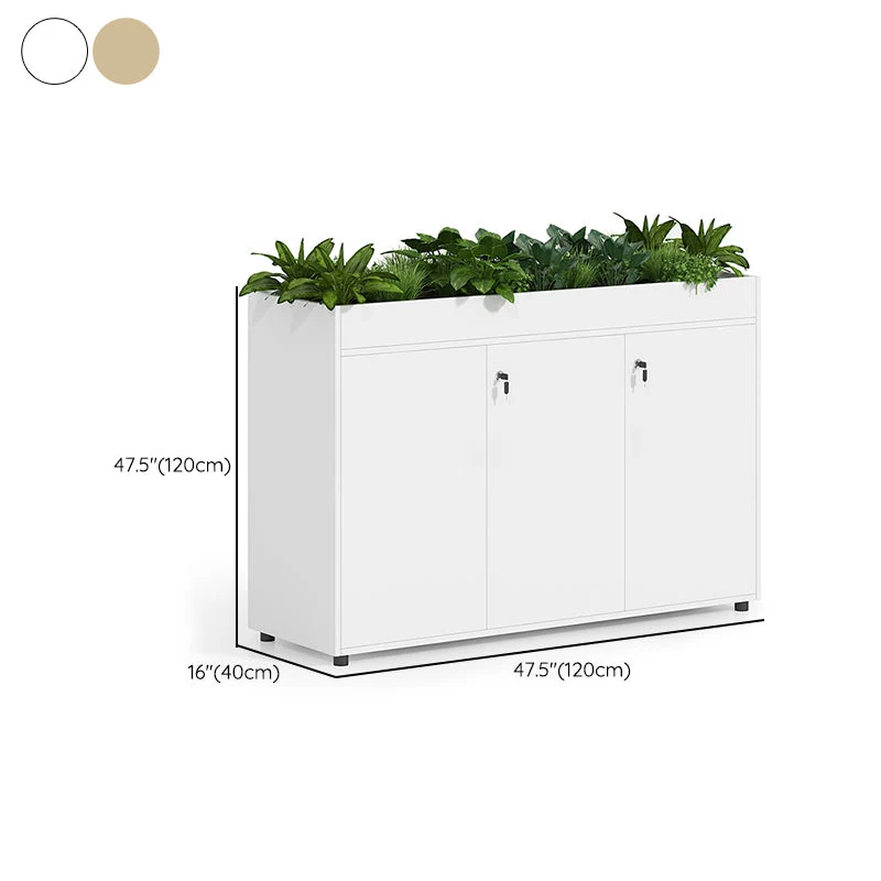 Classeur de style scandinave, classeur latéral de rangement en bois Clearhalo