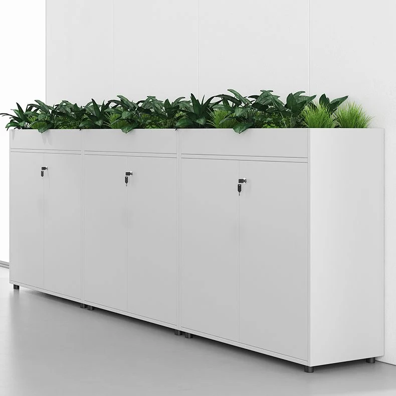 Classeur de style scandinave, classeur latéral de rangement en bois Clearhalo