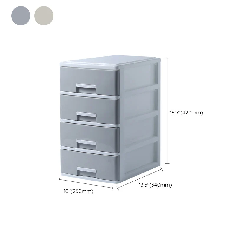 Classeur à tiroirs classeur vertical en plastique pour la maison et le bureau Clearhalo