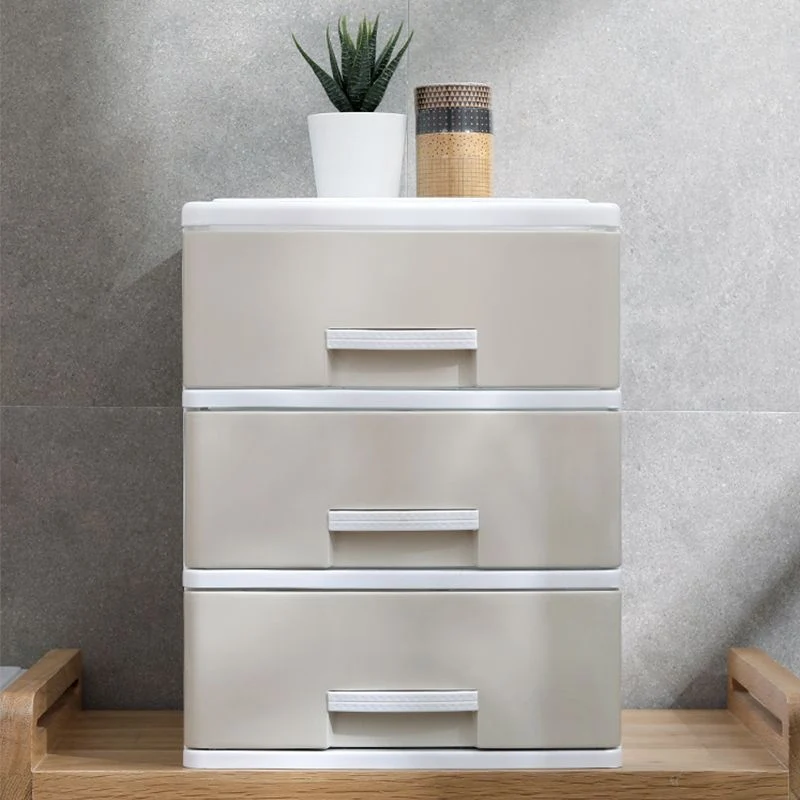 Classeur à tiroirs classeur vertical en plastique pour la maison et le bureau Clearhalo