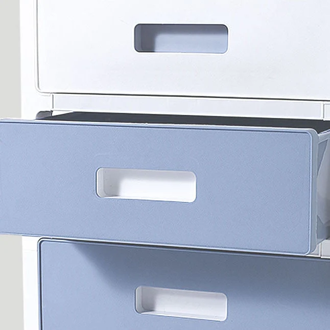 Classeur de tiroirs en plastique de Cabinet côtier pour le bureau à domicile Clearhalo