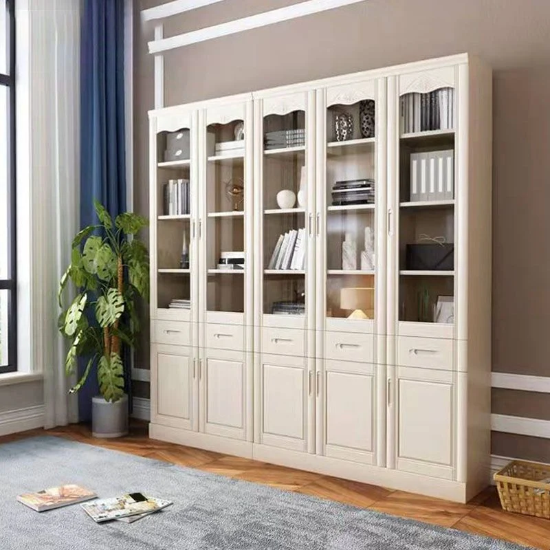 Classeur traditionnel en bois Classeur vertical avec étagères Clearhalo