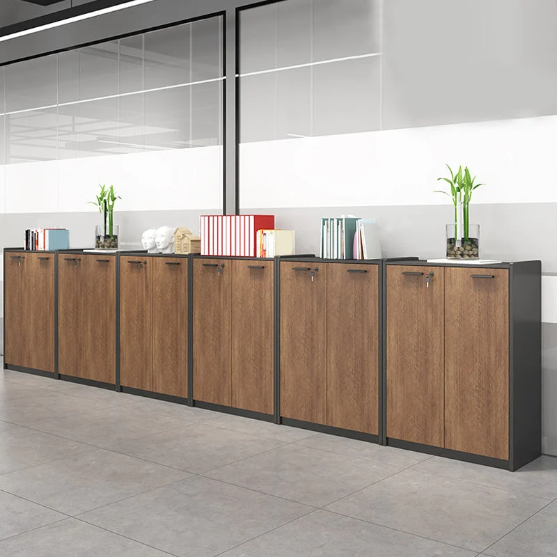 Classeur traditionnel en bois pour bureau à domicile Clearhalo