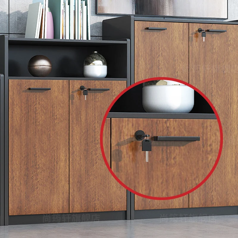 Classeur traditionnel en bois pour bureau à domicile Clearhalo