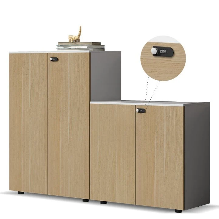 Classeur traditionnel étagères de rangement classeur en bois Clearhalo