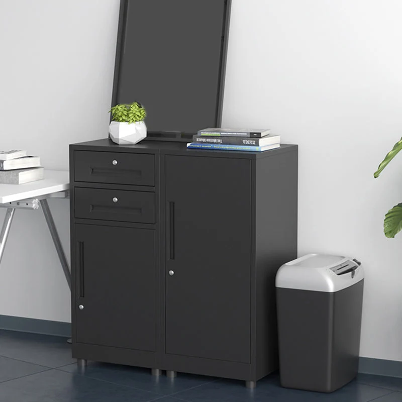 Classeur vertical en acier avec serrure et rangement Clearhalo