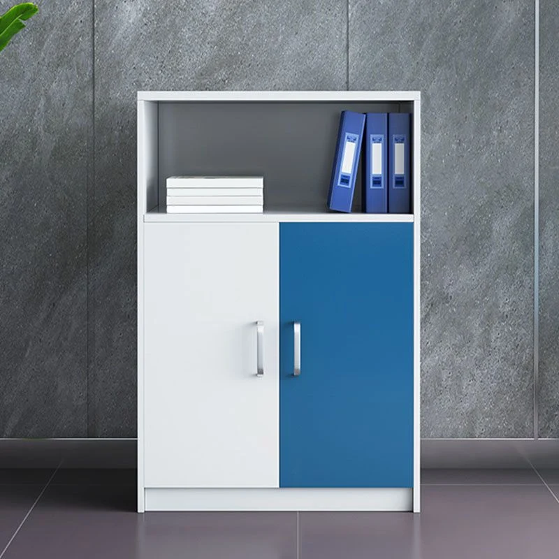 Classeur vertical en bois de classeur contemporain pour le bureau à domicile Clearhalo