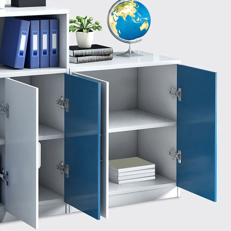 Classeur vertical en bois de classeur contemporain pour le bureau à domicile Clearhalo