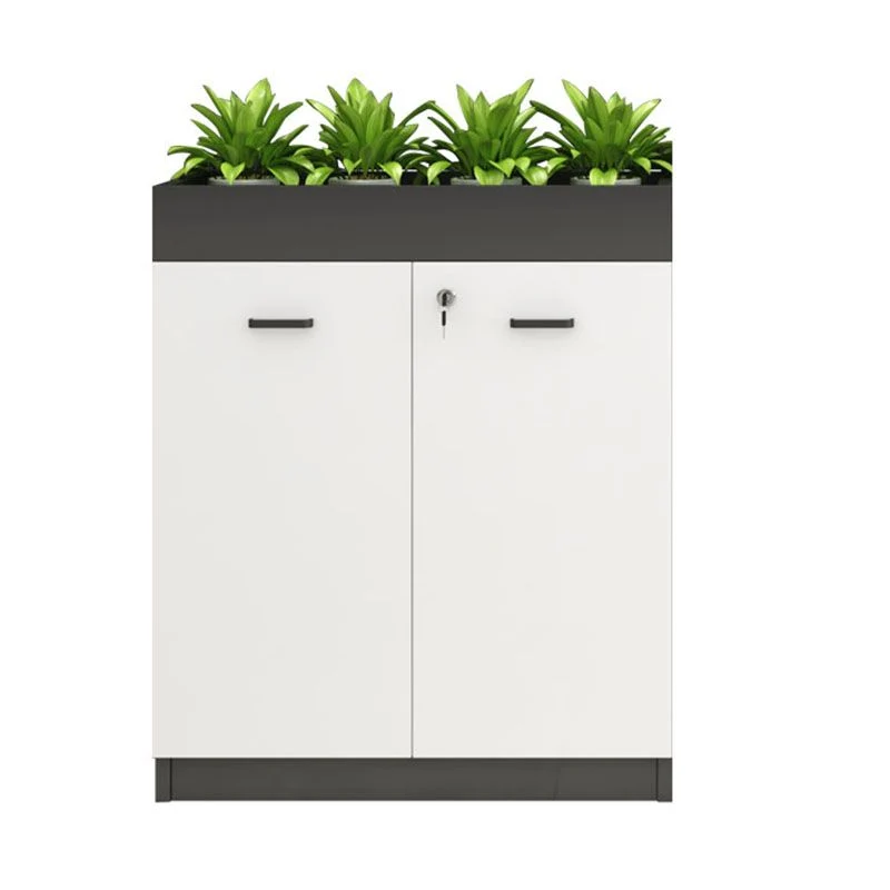 Classeur vertical en bois de classeur de style contemporain pour le bureau à domicile Clearhalo