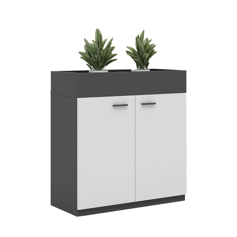 Classeur vertical en bois de classeurs de style nordique pour le bureau Clearhalo