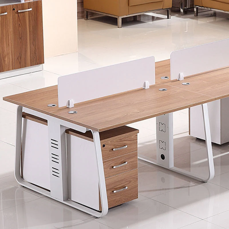 Classeur vertical en bois de style contemporain avec rangement verrouillable Clearhalo