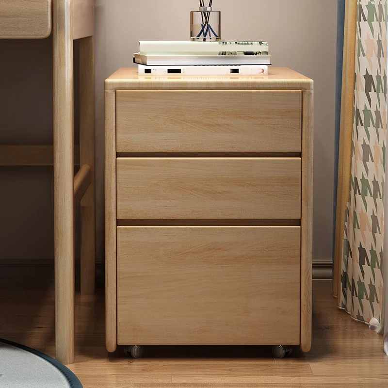 Classeur vertical en bois de style traditionnel avec rangement Clearhalo