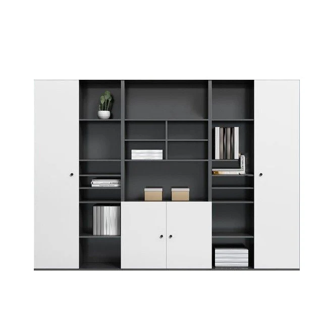 Classeur vertical contemporain en bois d'ingénierie Clearhalo